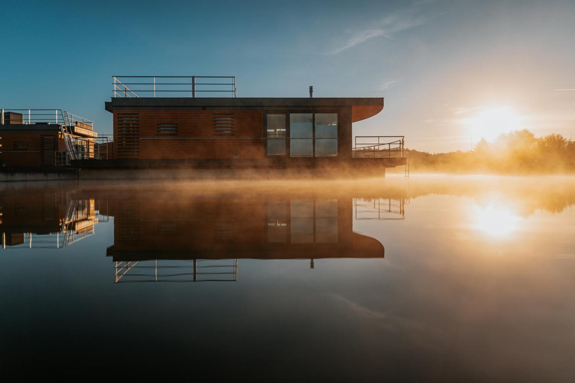 Floatinghouses Baerwalder See Klitten Exterior foto